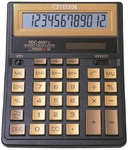 Калькулятор Citizen SDC-888 TII GE (12-ти разрядный) золотой