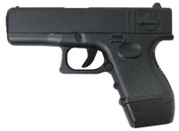 Cтрайкбольный пистолет Galaxy G.16 Glock mini металлический, пружинный